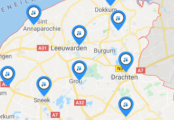 Glaszetters in Friesland
