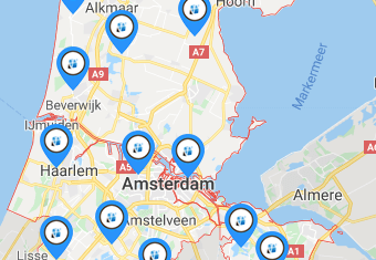 Glaszetters in Noord-Holland